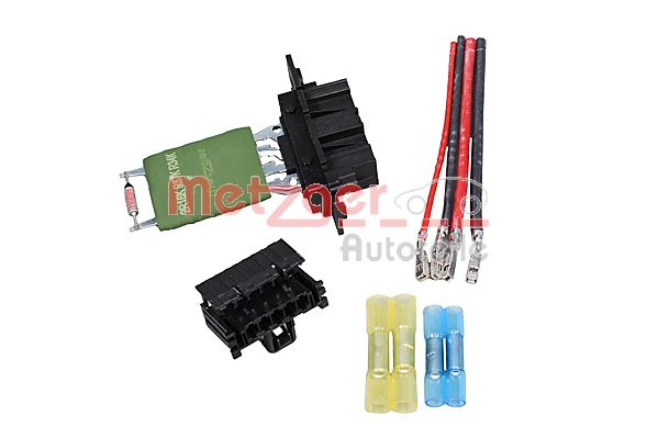 Resistenza, Ventilatore abitacolo - 0917697 METZGER